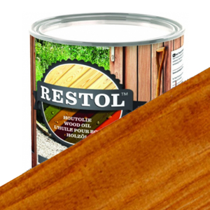 Restol Wood Oil Natural Brown 2.5L