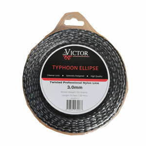 Victor Typhoon Ellipse Professional Nylon Line 3.0mm X 28M