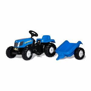 Rolly Ride-On New Holland Tractor & Trailer