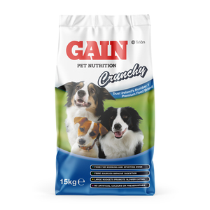 GAIN Crunchy Dog Food 15kg
