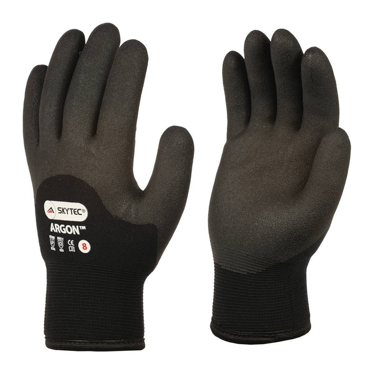 Argon Thermal Gloves Black size 9 