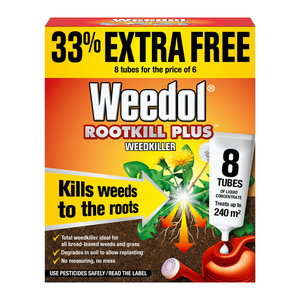 Weedol Rootkill Plus Tubes 6 + 2 free