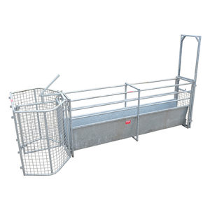 Fox Brothers Galvanised Sheep Race With Footbath 8ft