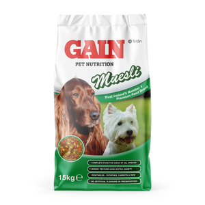 GAIN Muesli Dog Food 15kg