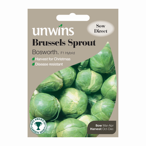 Unwins Brussels Sprout Bosworth F1 Seed