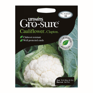Unwins Cauliflower Clapton F1 Seeds