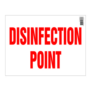Farm Sign - Disinfection Point