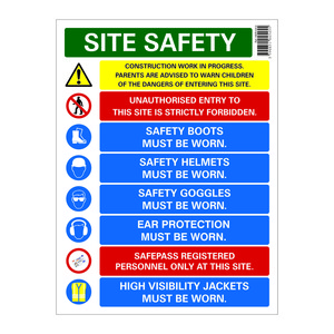 Farm Sign - Site Safety