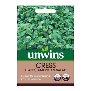 Unwins Cress Land American Salad Sept