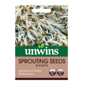 Unwins Sprouting Seeds Alfalfa Seeds