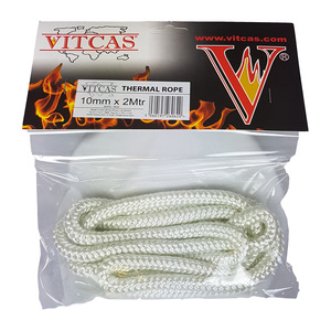 Vitcas White Stove Fire Rope 2mx10mm