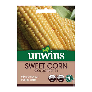 Unwins Sweet Corn Goldcrest F1 Hybrid