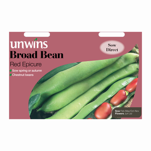 Unwins Broad Bean Red Epicure