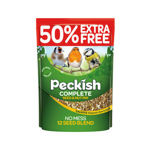 Peckish Complete Seed & Nut No Mess 2kg + 50%