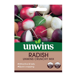 Unwins Crunchy Radish Mix Seeds