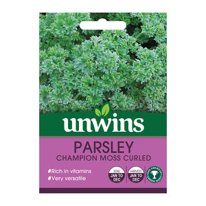 Unwins Moss Curled Parsley Herb Seeds