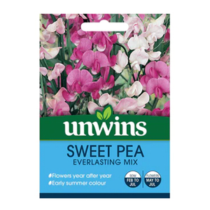 Unwins Seed Sweet Pea Everlasting Mix