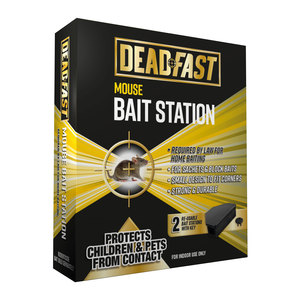 Deadfast Mouse Twin Bait Station