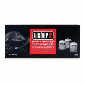 Weber Disposable Gas Canister 3 pack