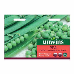 Unwins Seed Pea Early Kelvedon Wonder