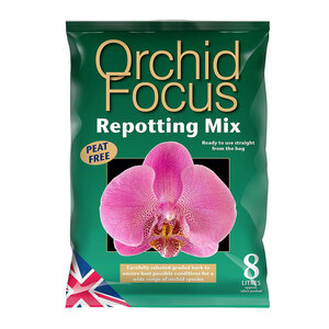 Orchid Focus Repotting Mix Peat Free 8L