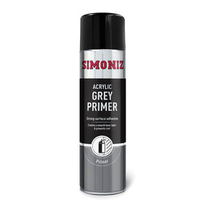 Simoniz Spray Paint Grey Primer 500ml
