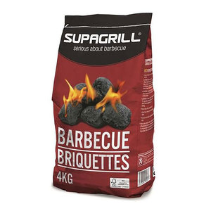 Supagrill Barbeque Charcoal Briquettes 4kg