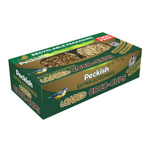 Peckish Extra Goodness Loaded Coco-Cups Twin Pack