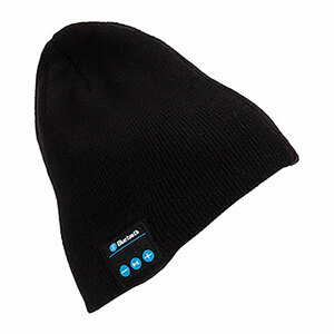 Bluetooth Beanie Hat Black