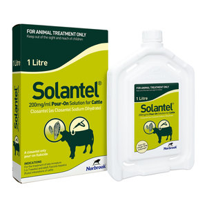 Solantel Pour-On Solution for Cattle